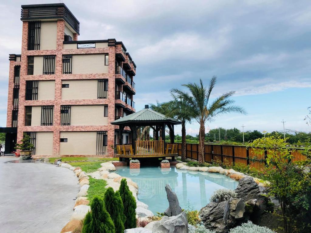 Bazén v ubytování Taroko Inn nebo v jeho okolí