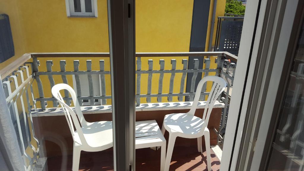 Balkón nebo terasa v ubytování Hotel Bellaria