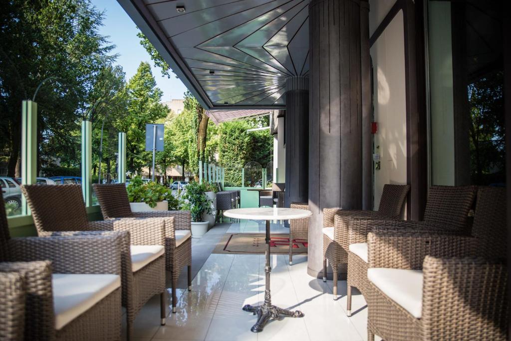 Posezení v ubytování Hotel Citta' Di Conegliano