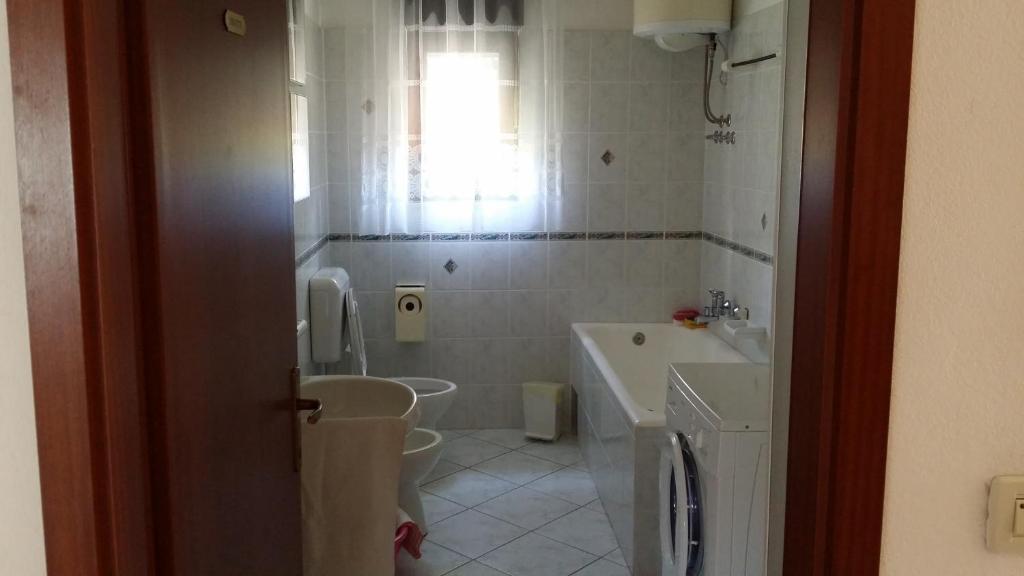 Kúpeľňa v ubytovaní Apartment Maca