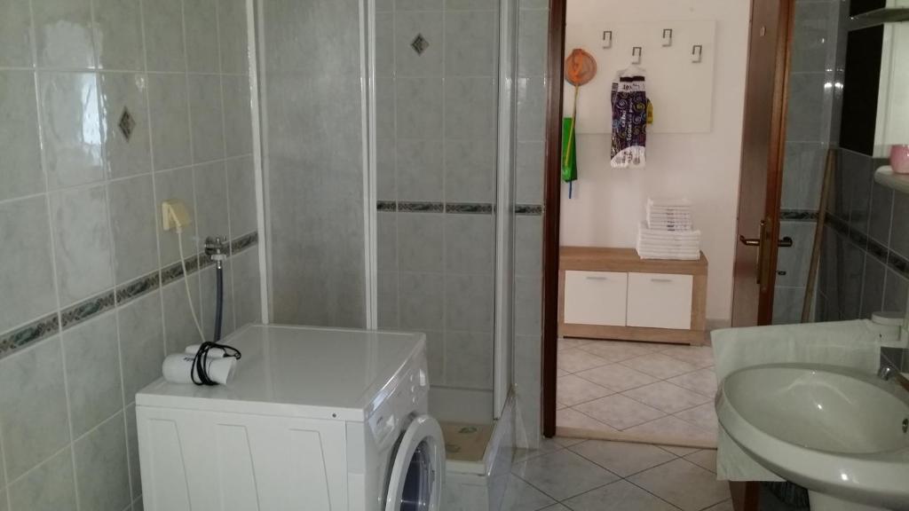 Kúpeľňa v ubytovaní Apartment Maca