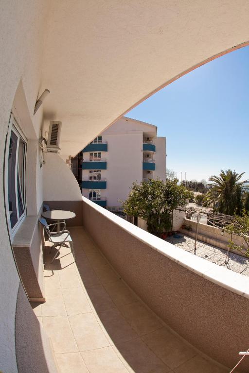 Balkón nebo terasa v ubytování Apartments Stefan