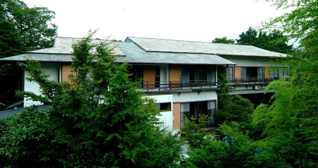 Budynek, w którym mieści się ryokan