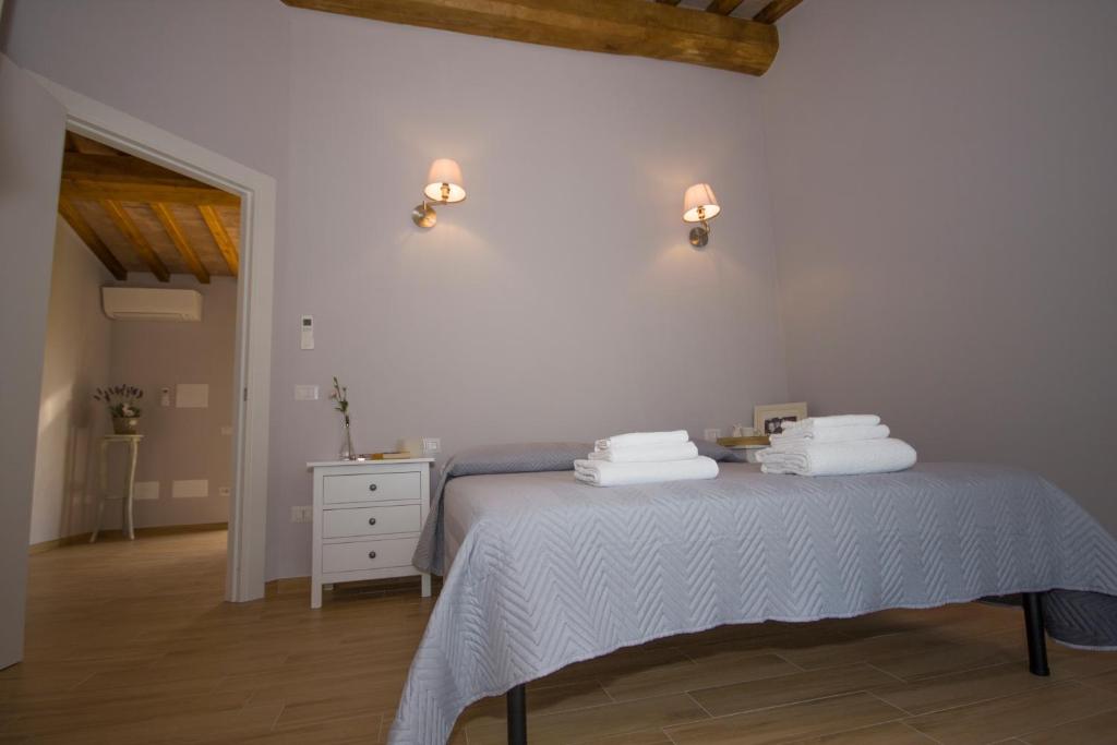 Posteľ alebo postele v izbe v ubytovaní Agriturismo Il Mirto