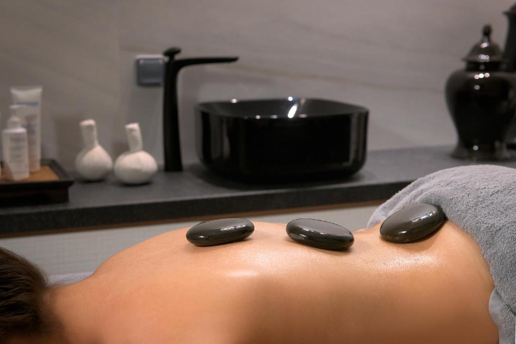 Lázně a/nebo wellness v ubytování Olympic Palace Hotel
