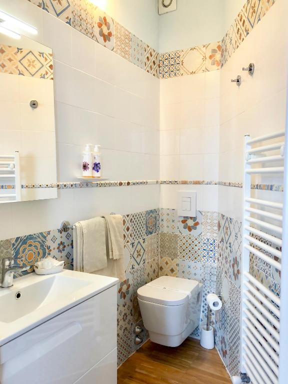 Koupelna v ubytování Ai Pesci Room Rental