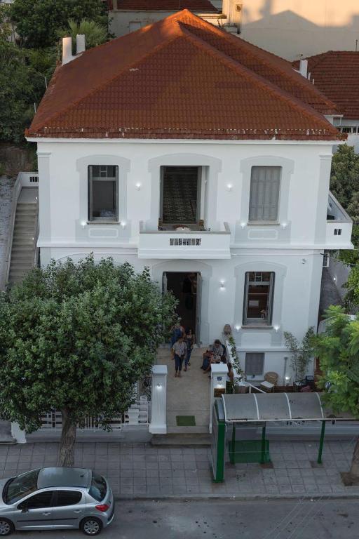 Budova, kde se hostel nachází