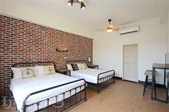 Postel nebo postele na pokoji v ubytování 茅店BnB