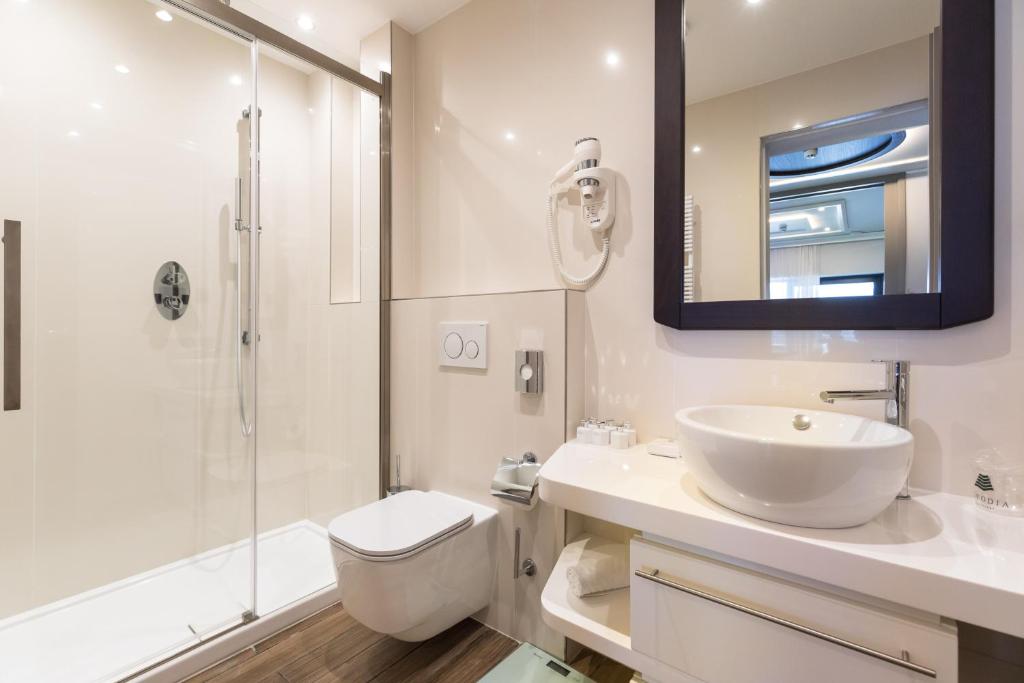 Koupelna v ubytování RMH Lazure Luxury Apartments