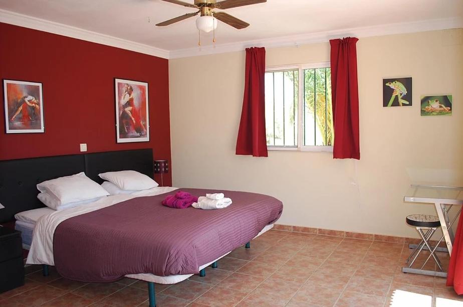 Posteľ alebo postele v izbe v ubytovaní Bed & Breakfast Finca de los Sueños