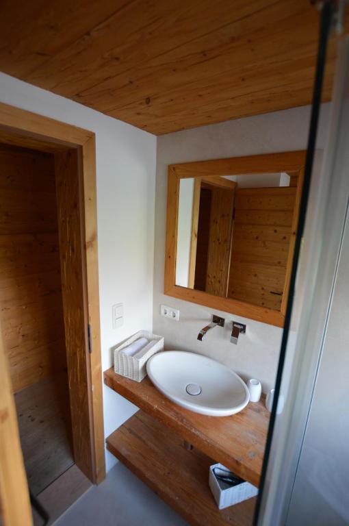 Koupelna v ubytování Haus Iris