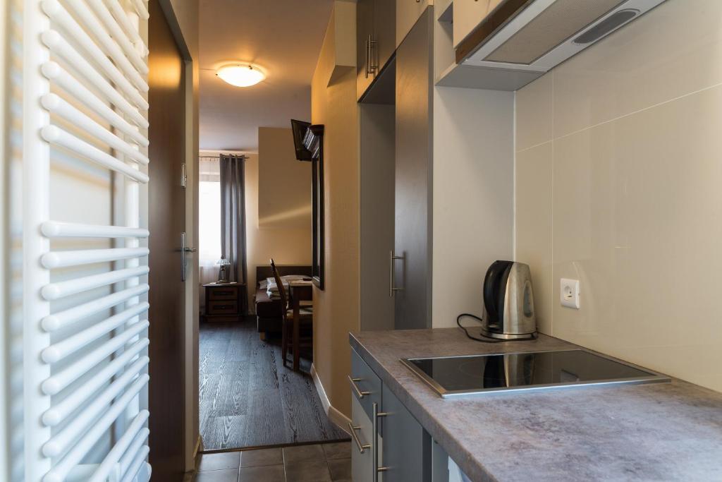 Kuchyňa alebo kuchynka v ubytovaní Apartamenty Koba