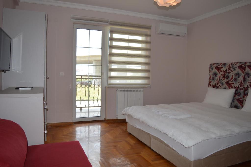 Postel nebo postele na pokoji v ubytování Hotel Drina Premium