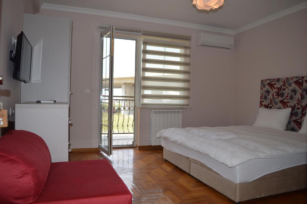 Postel nebo postele na pokoji v ubytování Hotel Drina Premium