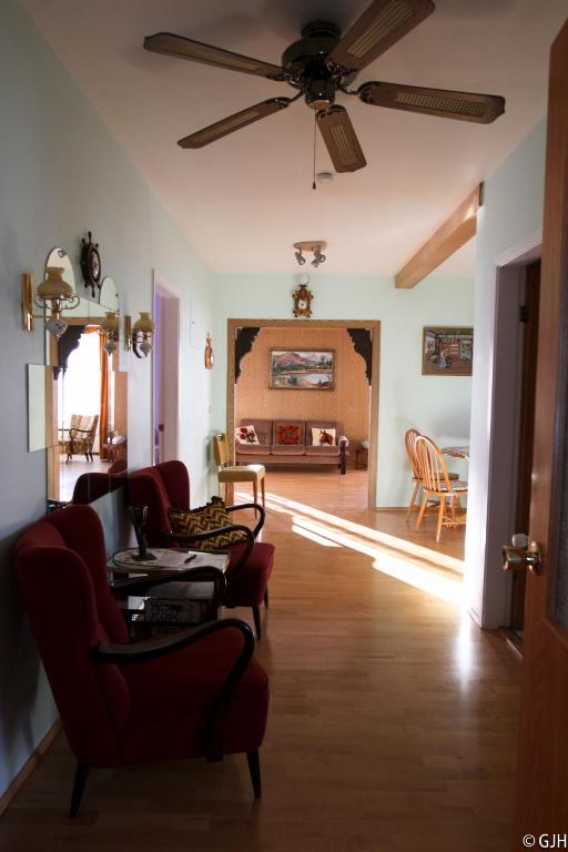 Posezení v ubytování Apartment Tungata