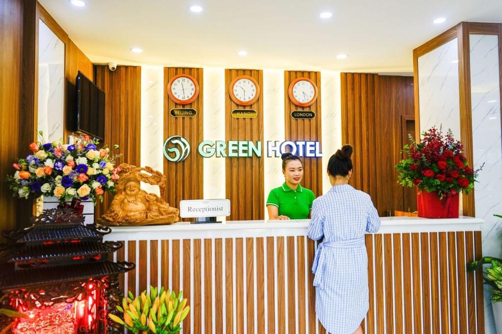 Certifikát, hodnocení, plakát nebo jiný dokument vystavený v ubytování Green Hadong Hotel