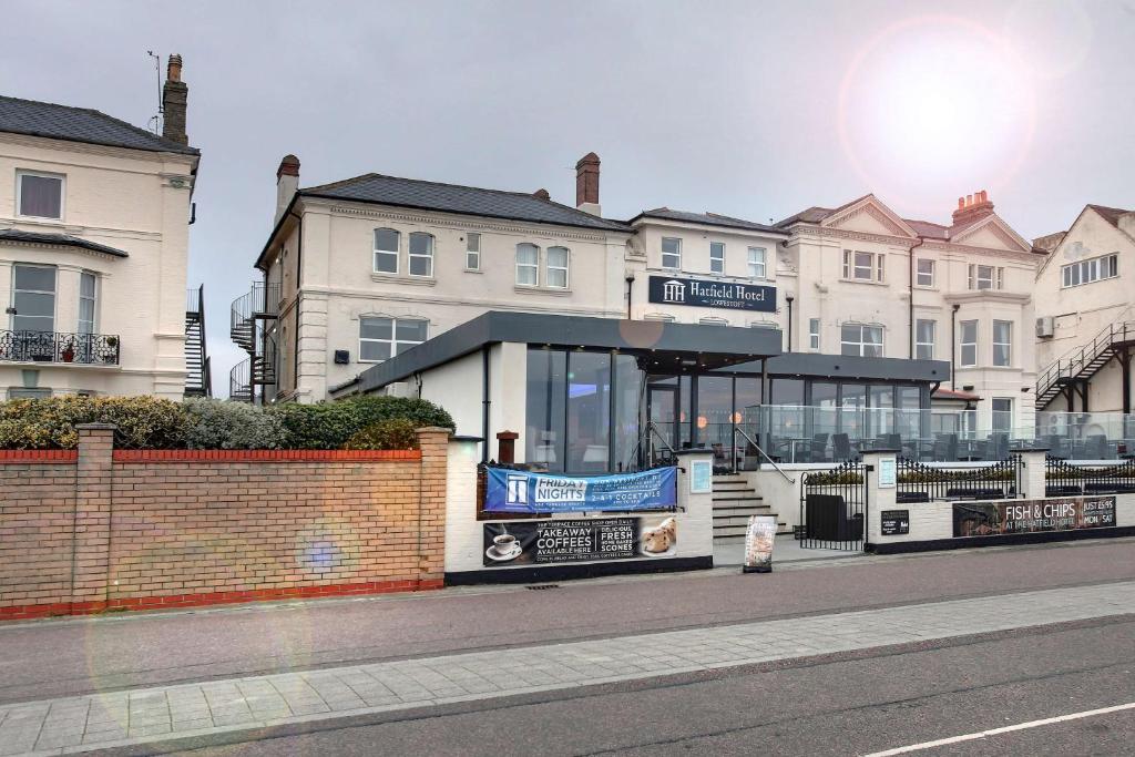 a building on the side of a street at Best Western Hotel Hatfield in Lowestoft