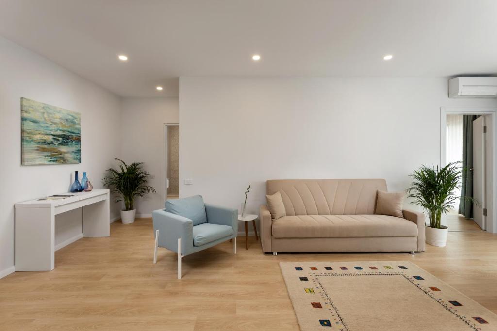 Posezení v ubytování Athina Suites Hotel
