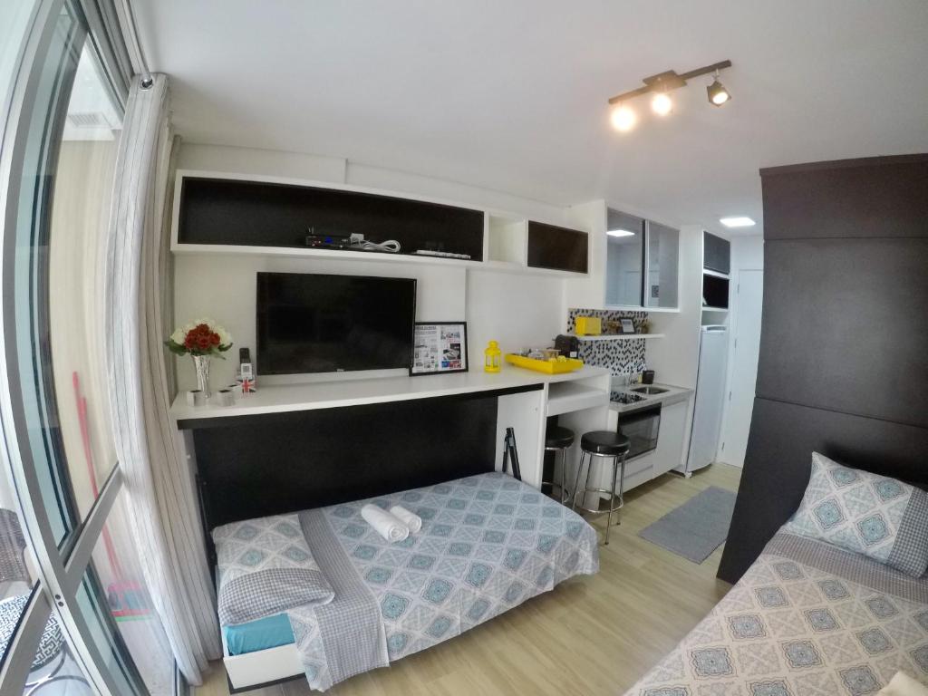  Novo Stúdio/Academia/Piscina/ 3 pessoas ok