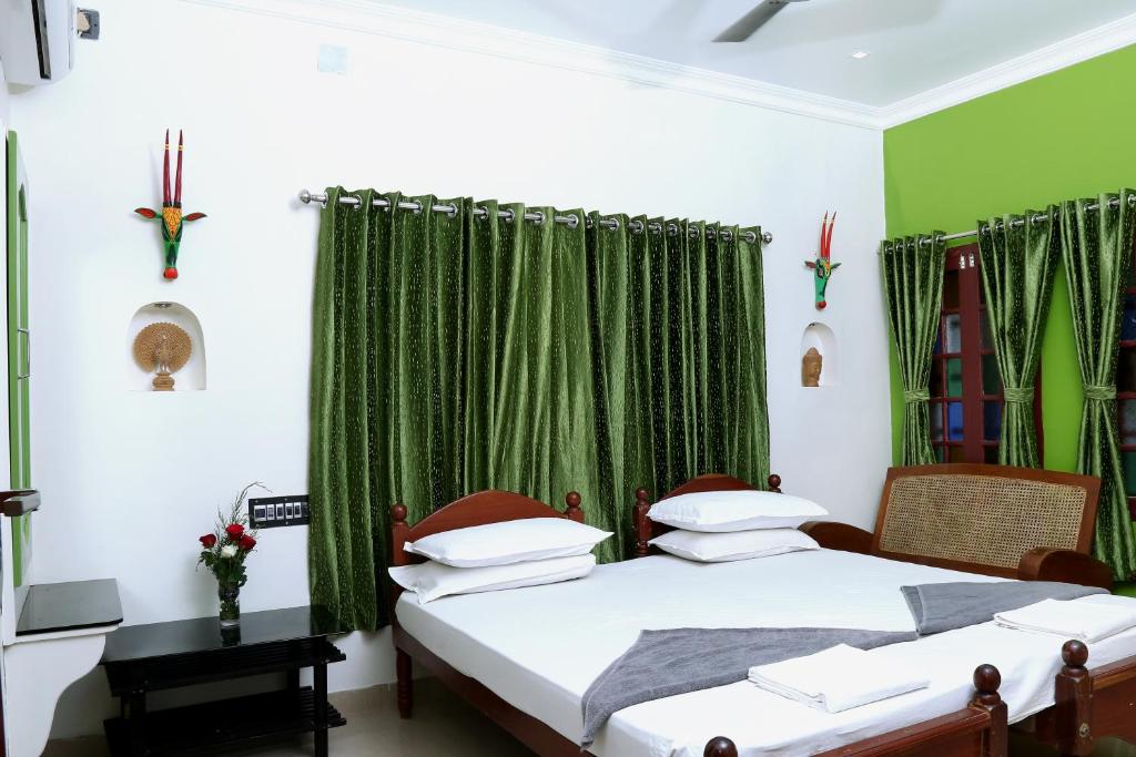 Letto o letti in una camera di Jasmin Villa