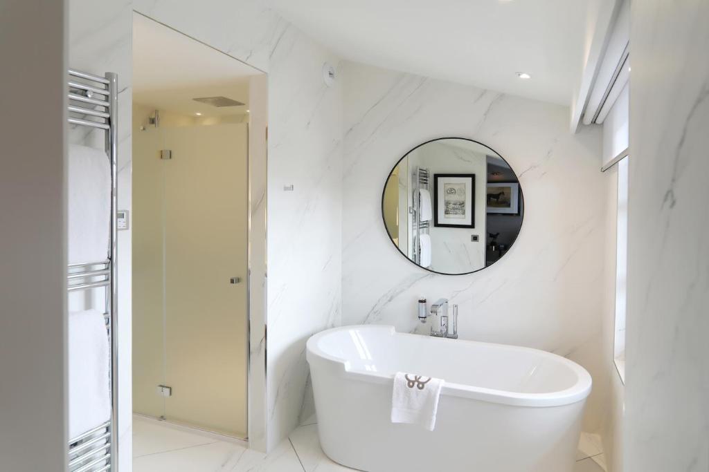 Koupelna v ubytování Hôtel Alchimy