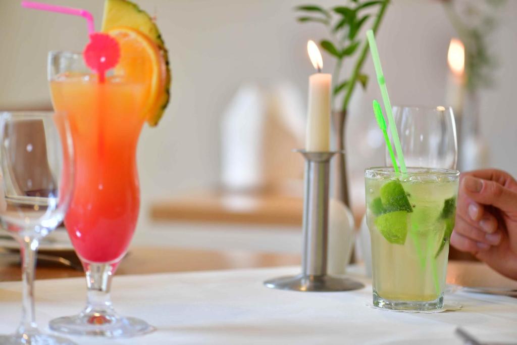 Nápoje v ubytování Hotel Aspethera