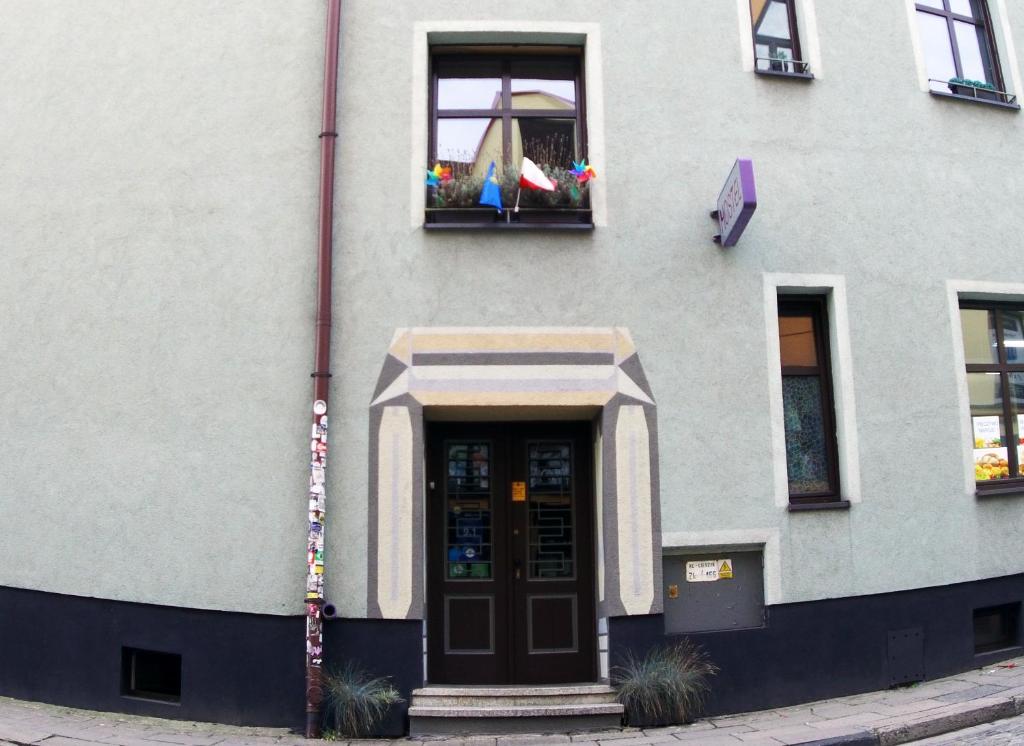 Budova, kde se hostel nachází