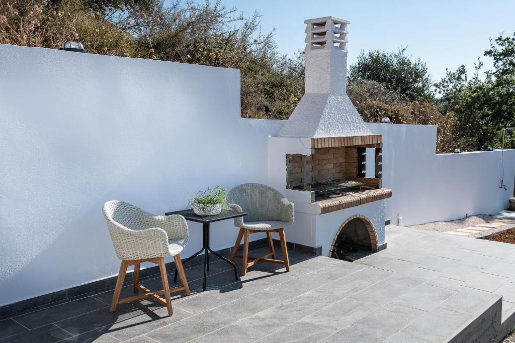 Balkón alebo terasa v ubytovaní Blue Island Luxury Apartment