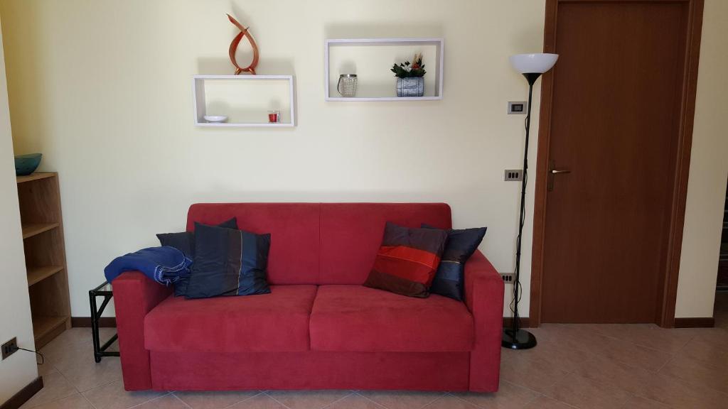 Część wypoczynkowa w obiekcie New Apartment Lake View 11