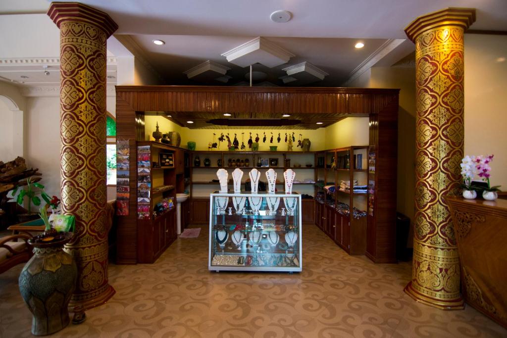 Setustofa eða bar á The Hotel Umbra Bagan