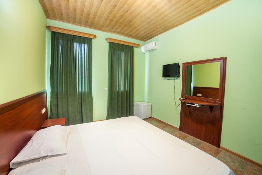 TV a/nebo společenská místnost v ubytování Zedazeni Hotel