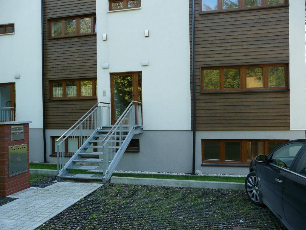 Budova, v ktorej sa apartmán nachádza