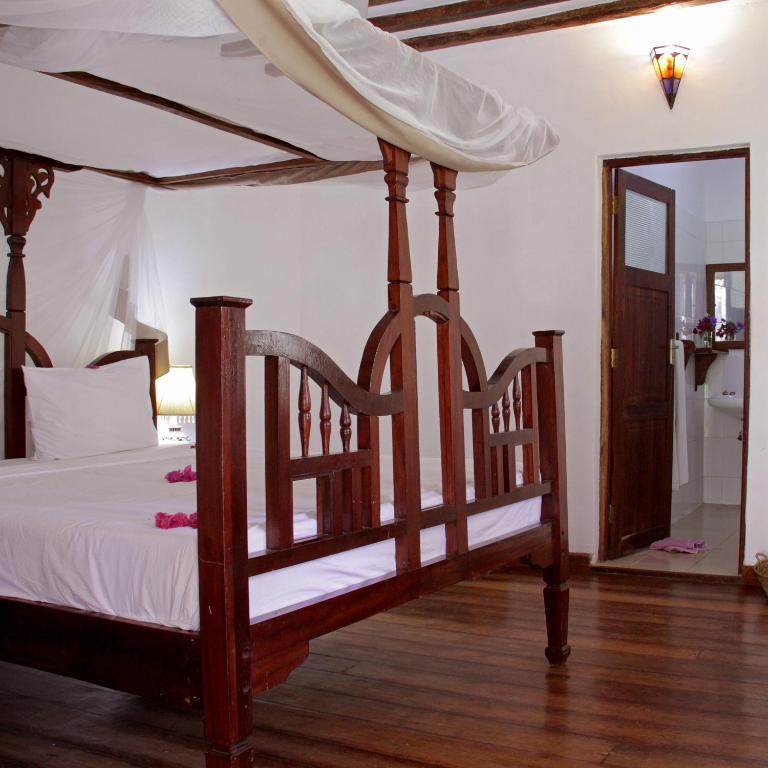 Panga Chumvi Beach Resortにあるベッド