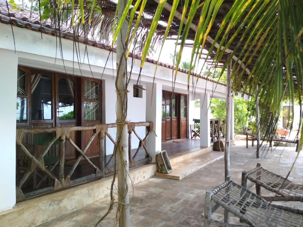 Panga Chumvi Beach Resortにあるパティオまたは屋外エリア