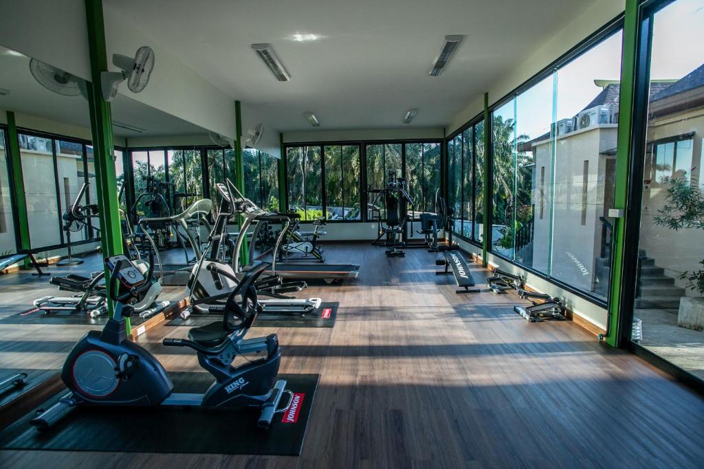 Fitness centrum a/nebo fitness zařízení v ubytování Hula Hula Resort, Ao Nang