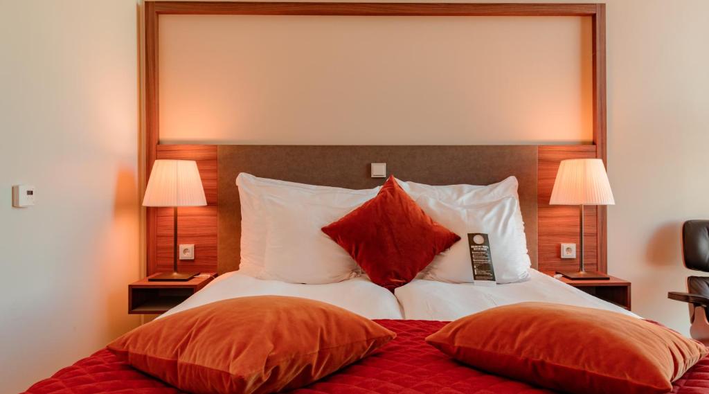 Postel nebo postele na pokoji v ubytování Clarion Hotel Helsinki