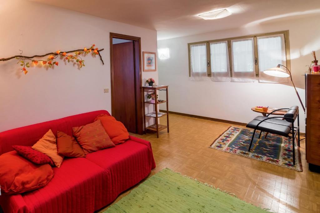 Area soggiorno di Bed and Breakfast Miotto