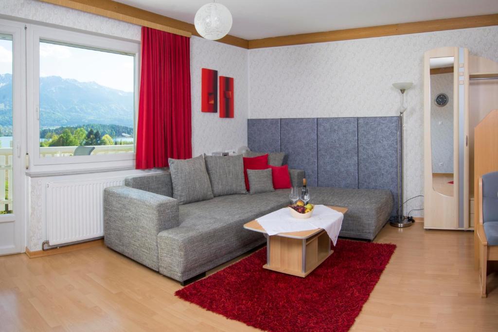 Posezení v ubytování Haus Panorama