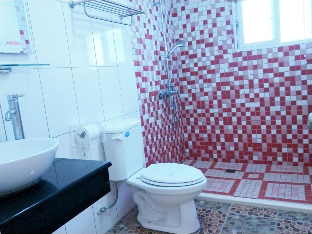 Koupelna v ubytování Nandian Homestay