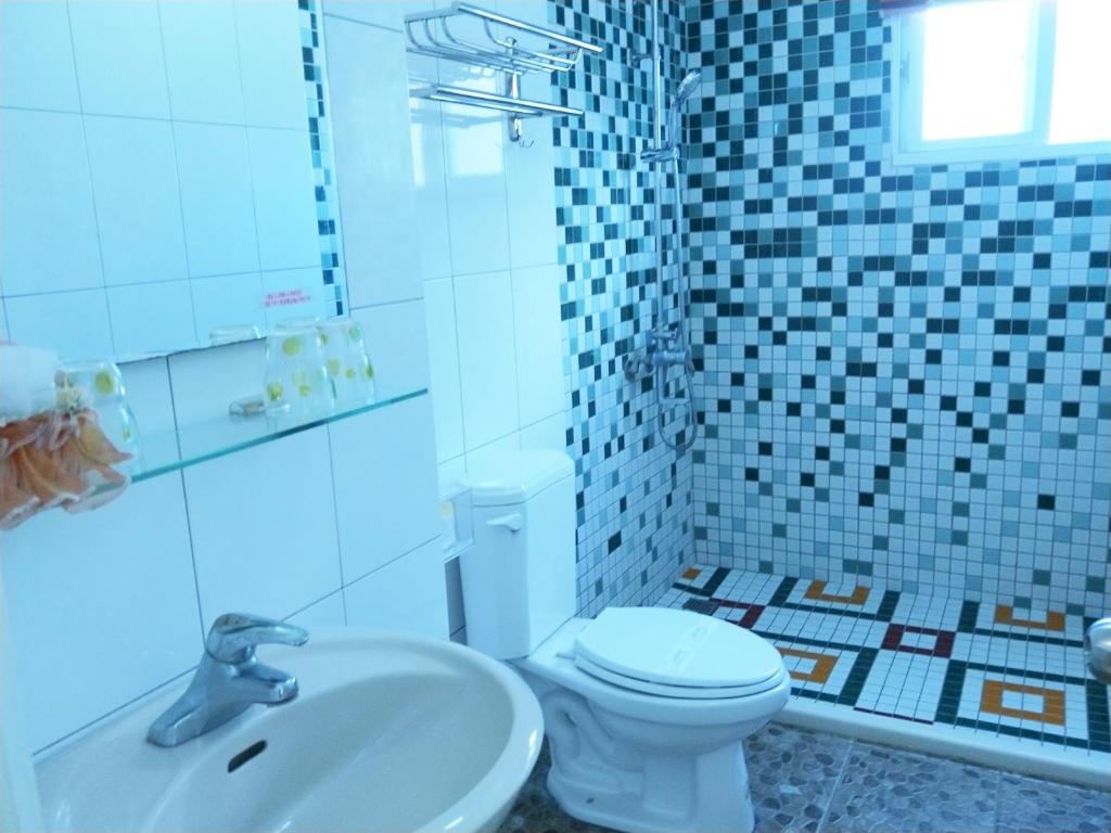 Koupelna v ubytování Nandian Homestay
