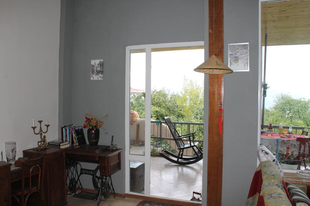 Balkón nebo terasa v ubytování L House
