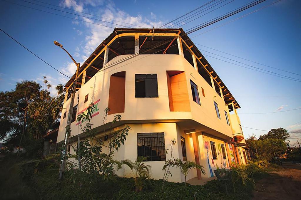 Budova, kde se hostel nachází