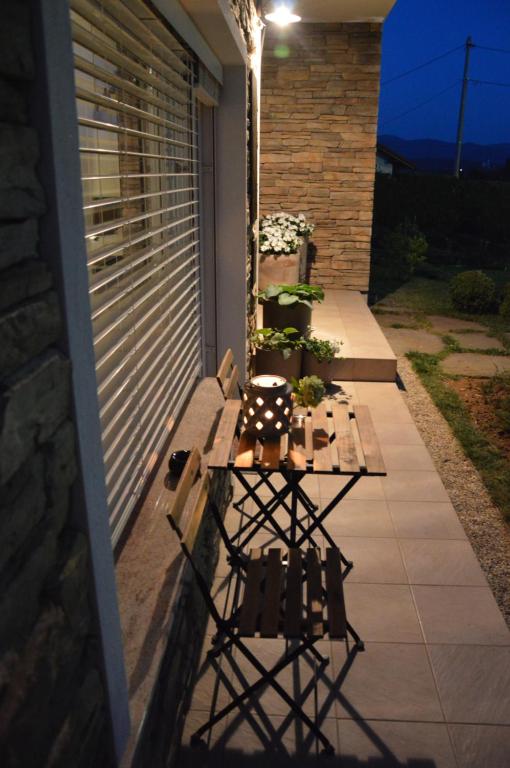 Patio nebo venkovní prostory v ubytování MAPLE place