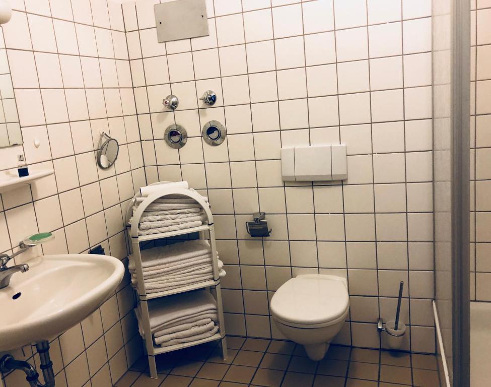 Koupelna v ubytování Ferienwohnung König Max