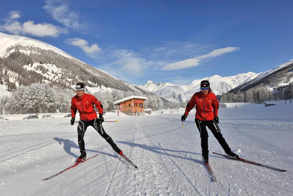 Hotel Grimsel v zimě