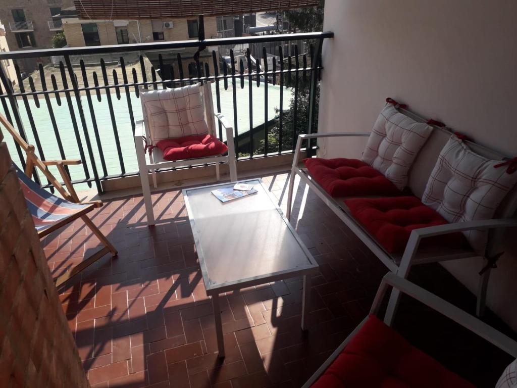 Balkón alebo terasa v ubytovaní Casa Migliaccio