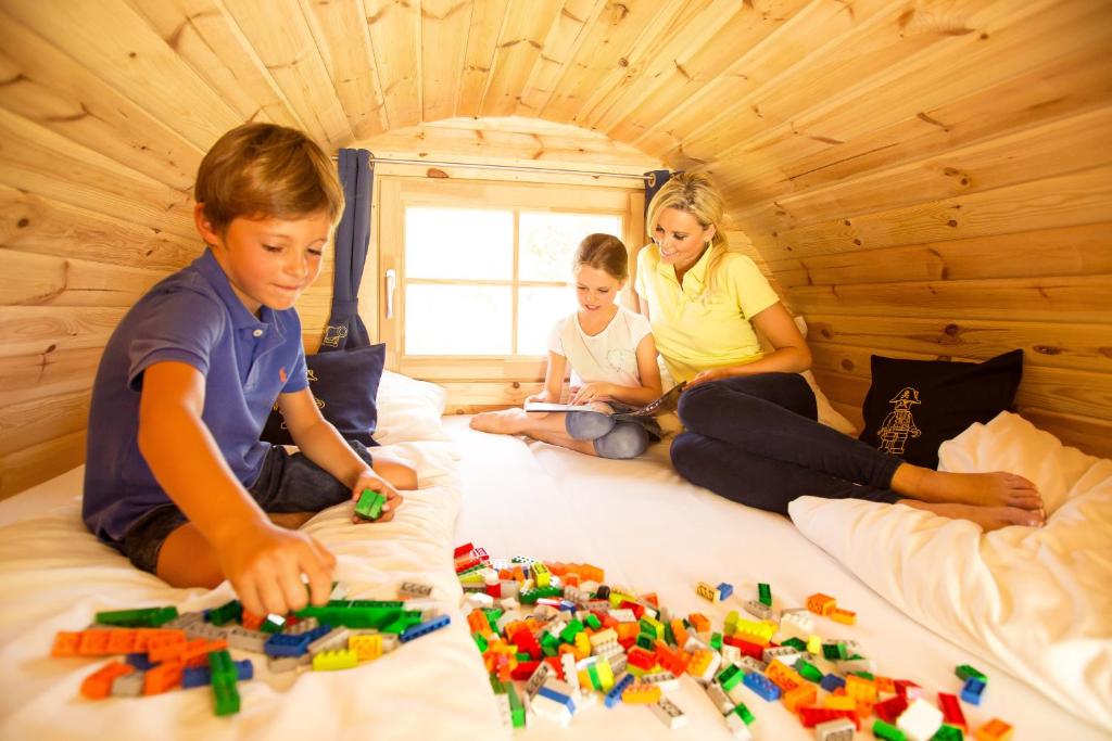 Hosté ubytování LEGOLAND Wilderness Barrels & Cabins