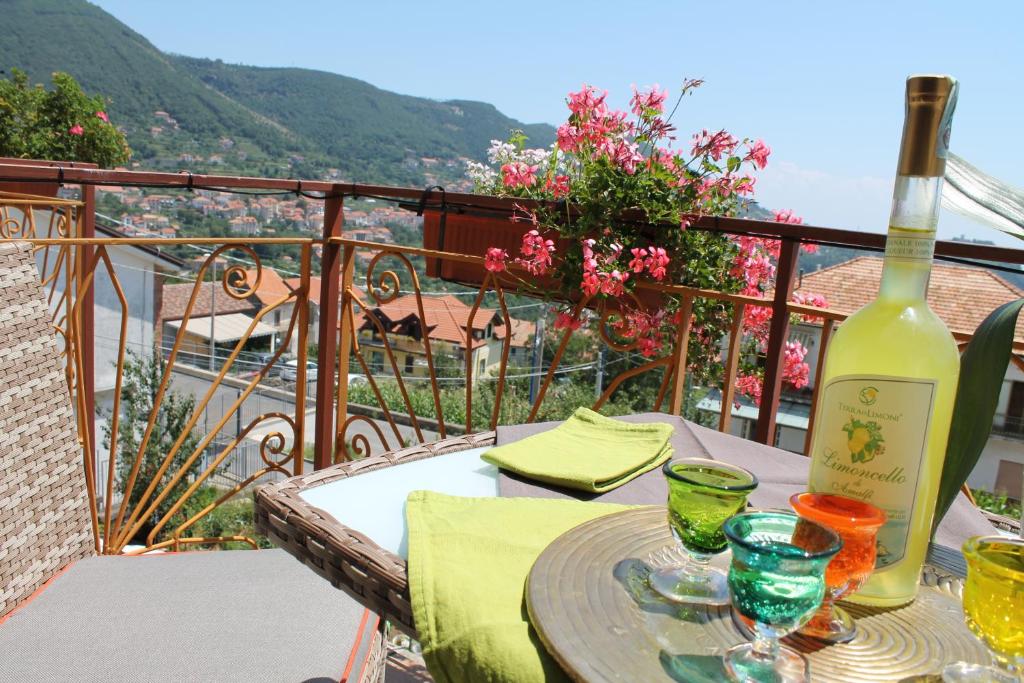 Nespecifikovaný výhled na hory nebo výhled na hory při pohledu z bed and breakfast