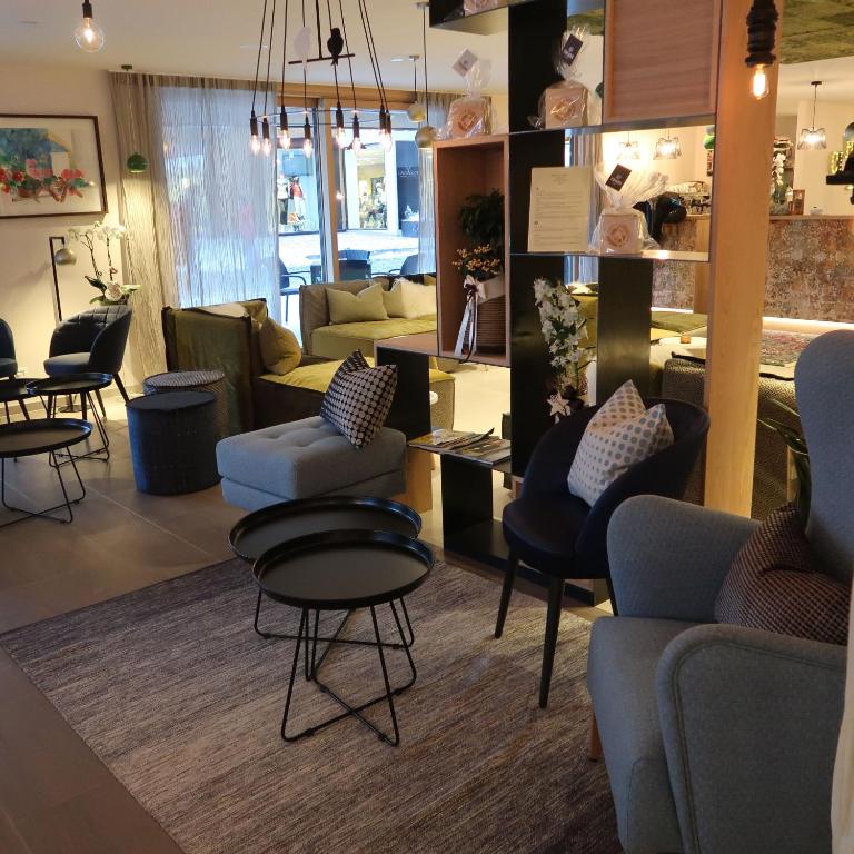 Posezení v ubytování Hotel Tofana