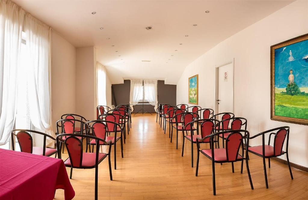 Posezení v ubytování Hotel Quadrifoglio